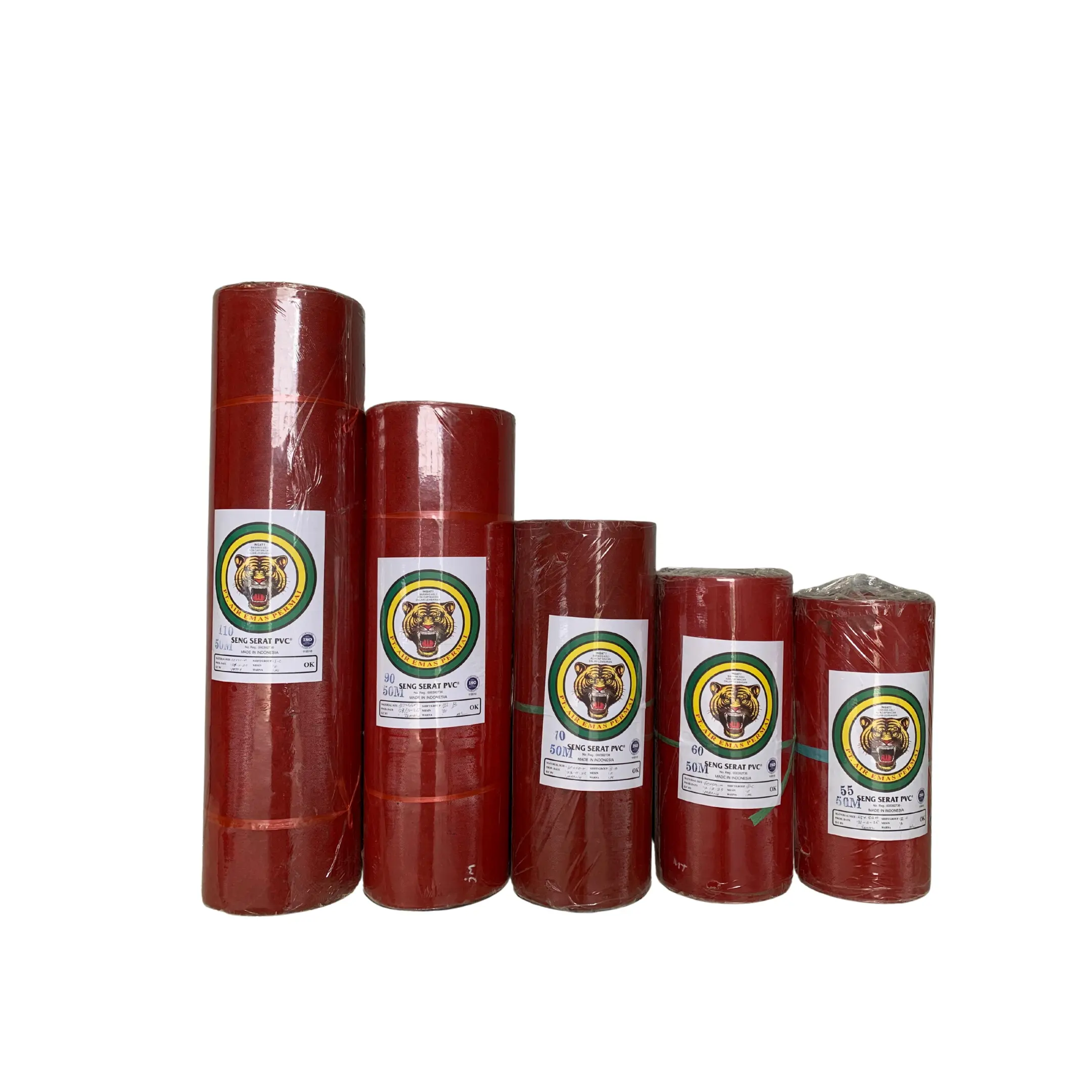 Karpet Macan Merah Lapis Hitam